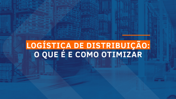 capa do artigo. atrás tem uma operação logística de distribuição e na frente, sobreposto, o titulo do artigo.